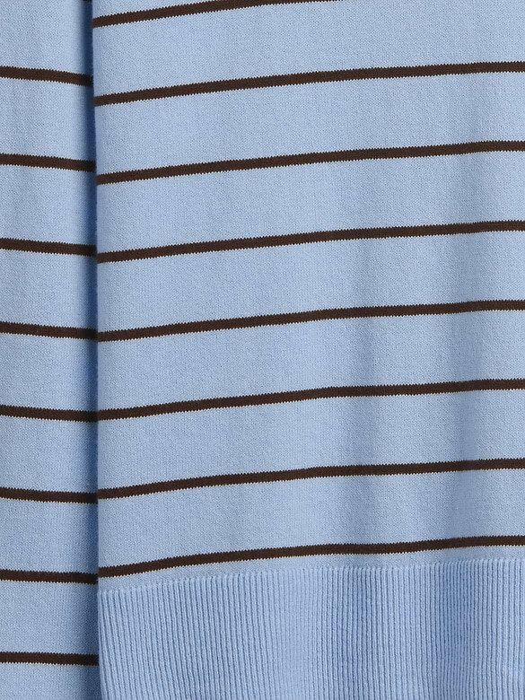 Relaxed Jersey Boatneck Sweater