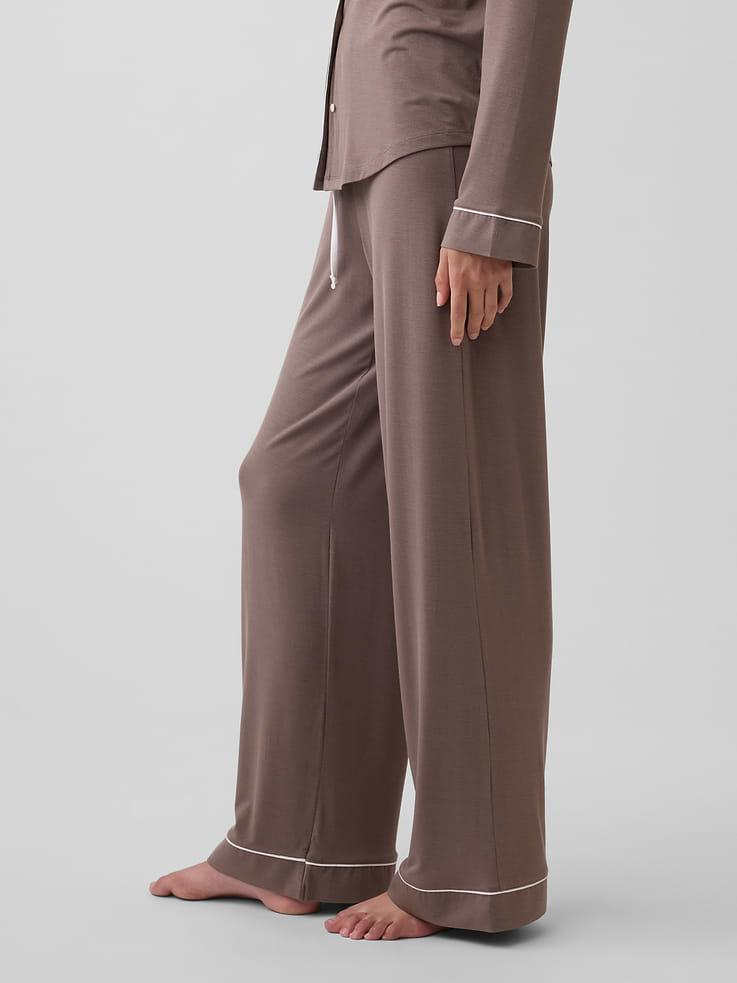 Image number 3 showing, SoftMade Modal PJ Pants
