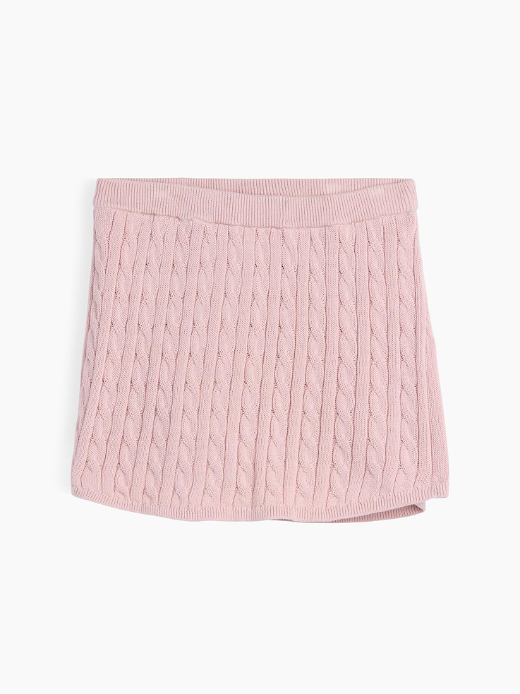Image number 2 showing, Kids Cable-Knit Sweater Skort