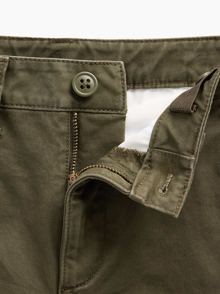 Image number 5 showing, Kids Modern Uniform Loose Khakis