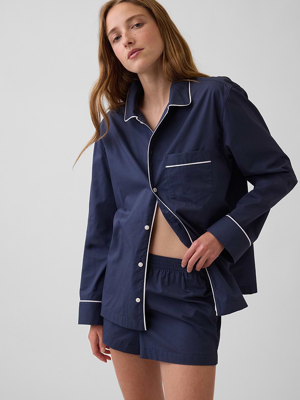 Poplin PJ Shirt