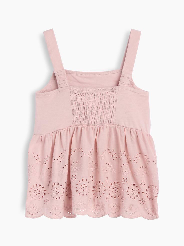 Image number 2 showing, Baby & Toddler Eyelet Hem Top