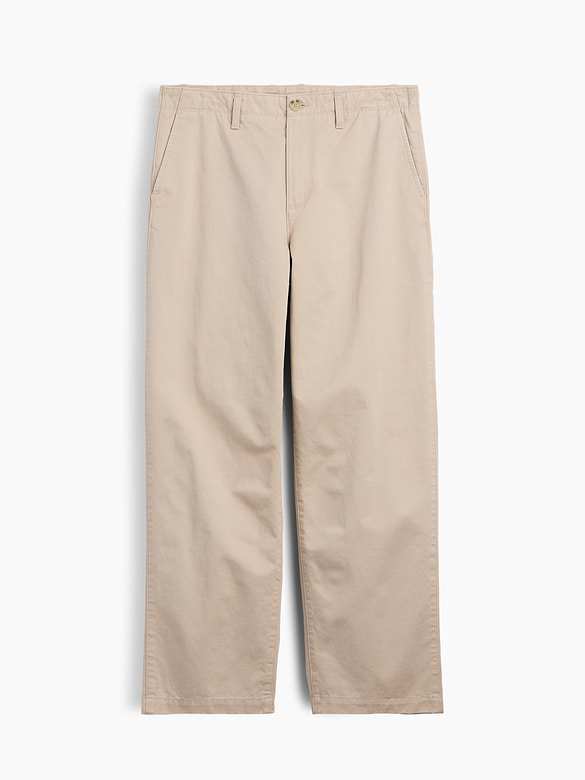 Heavyweight Twill Baggy Khakis