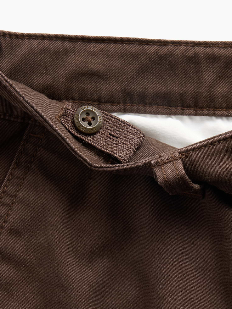 Image number 6 showing, Kids Uniform Stretch Loose Khakis