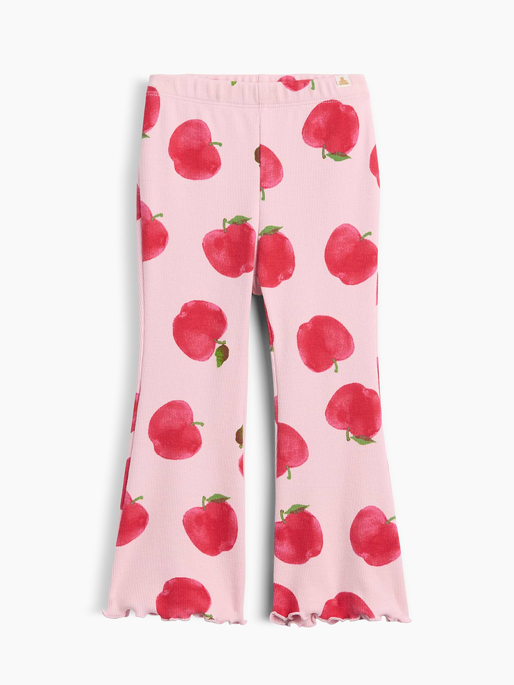 Image number 1 showing, babyGap Pull-On Ribbed Flare Leggings