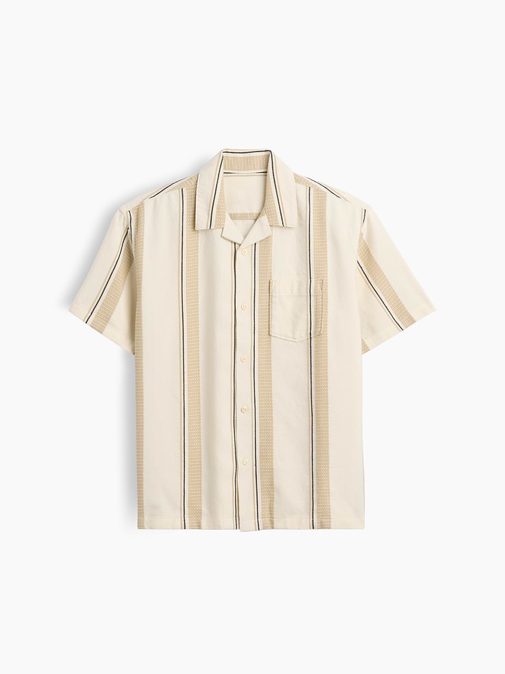 Image number 1 showing, Kids Textured Vacay Shirt