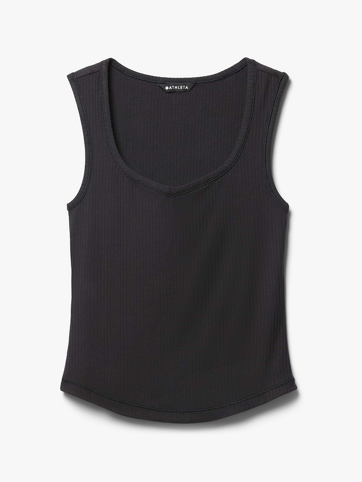 Image number 7 showing, Perfect Rib Sweetheart Tank