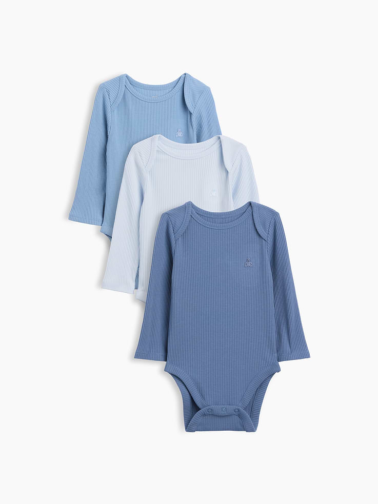 Image number 1 showing, Baby First Favorites TinyRib Pocket Bodysuit (3-Pack)