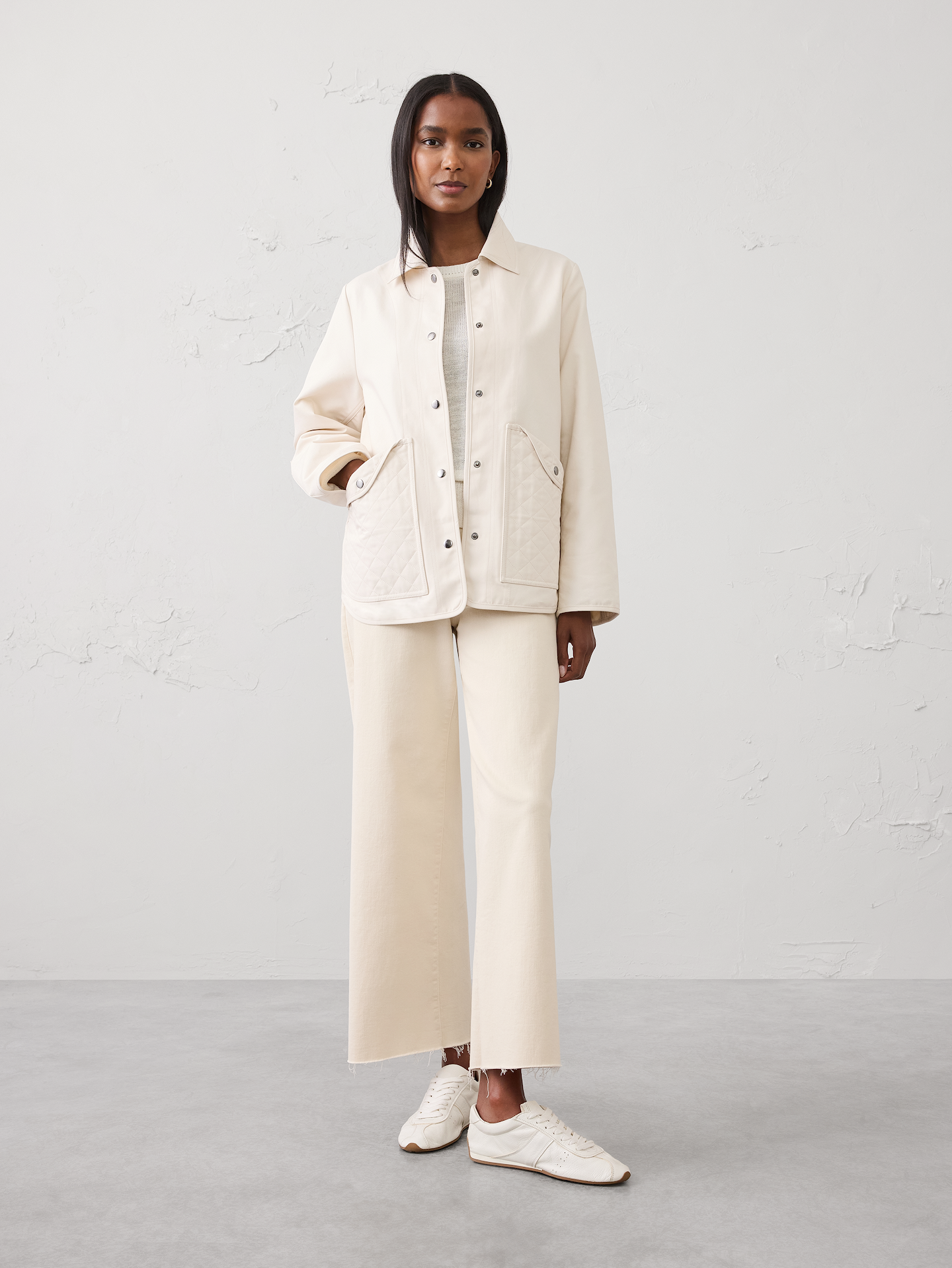 Image number 1 showing, Quilted Patchwork Jacket