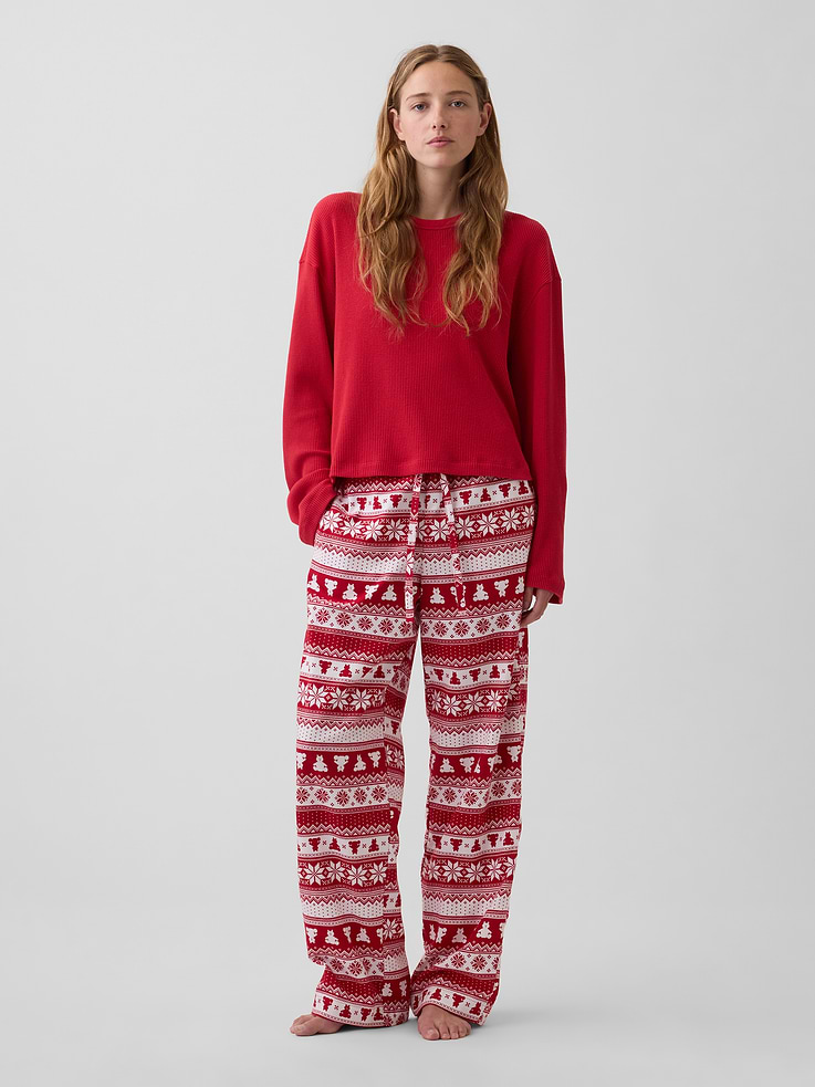 Image number 2 showing, Adult Softest Flannel PJ Pants