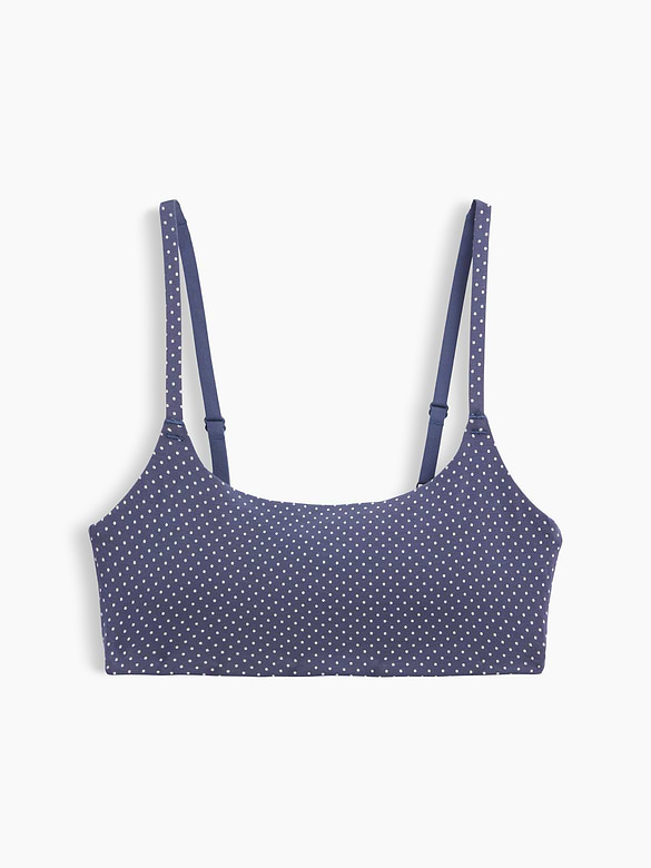SoftMade Organic Stretch Cotton Scoop Bralette
