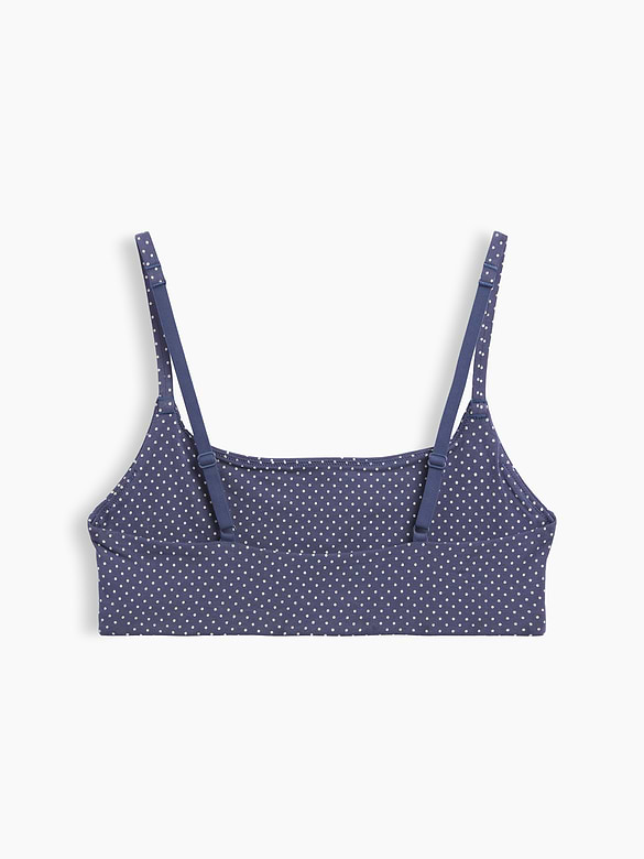 SoftMade Organic Stretch Cotton Scoop Bralette