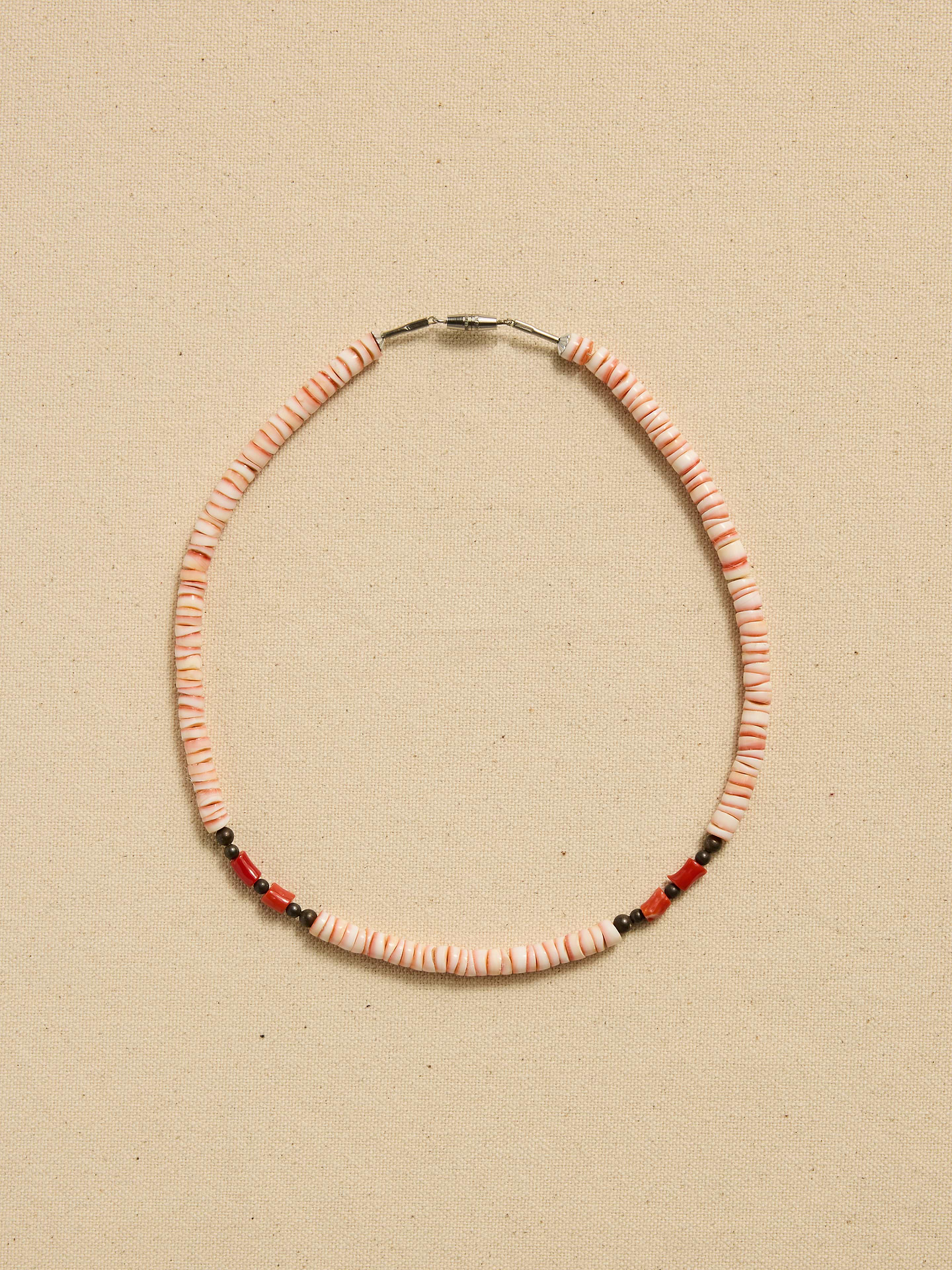 Image number 1 showing, Archive Mixed Pink Beaded Choker Necklace