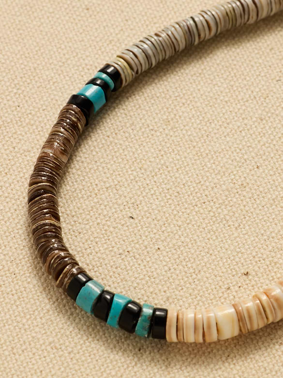 Archive Multi Beaded Matinee Necklace