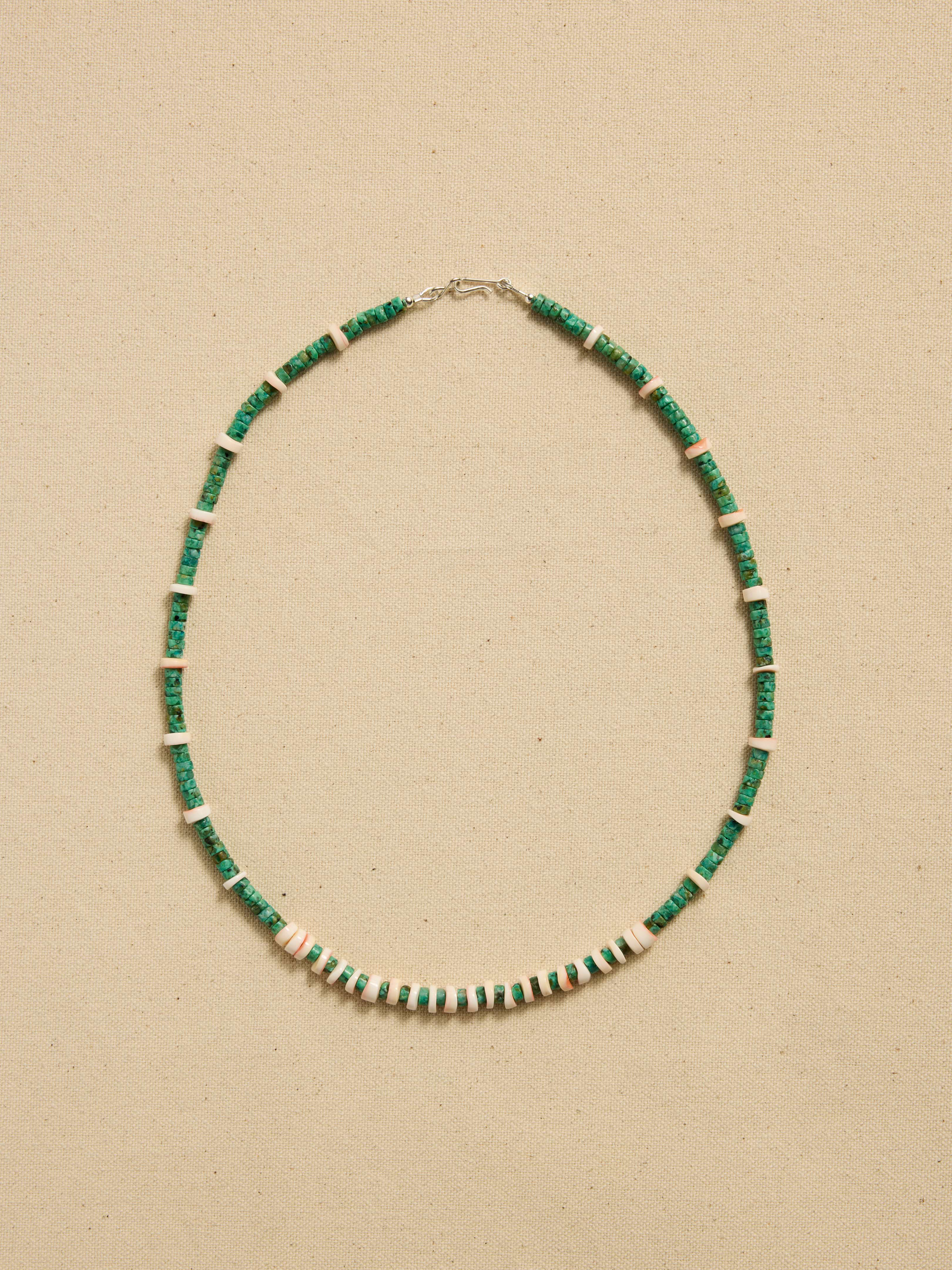 Image number 1 showing, Archive Mixed Green Beaded Necklace
