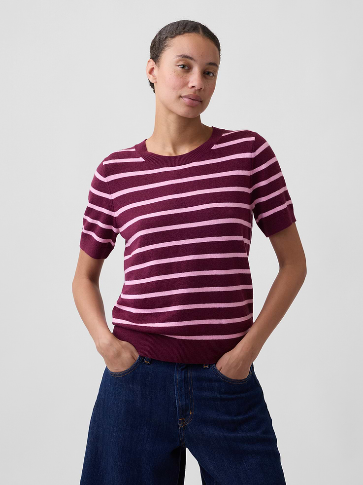 Image number 1 showing, CashSoft Crewneck Sweater