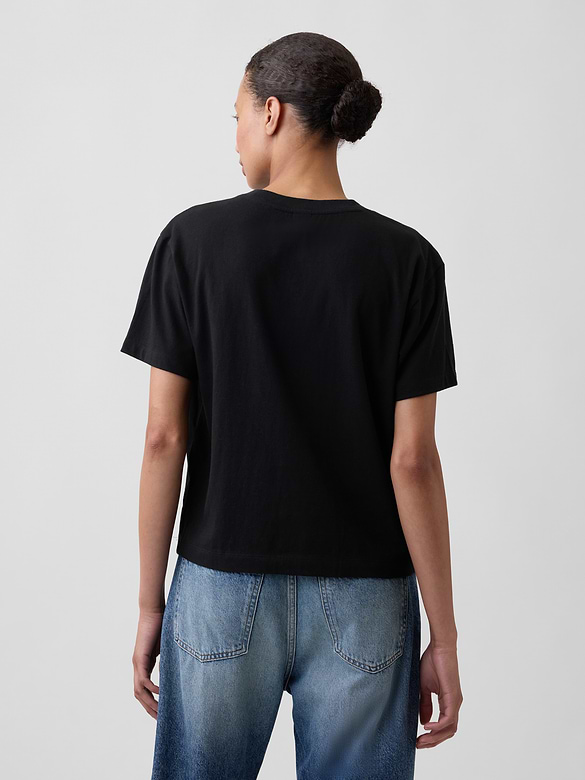 Boxy Crewneck T-Shirt