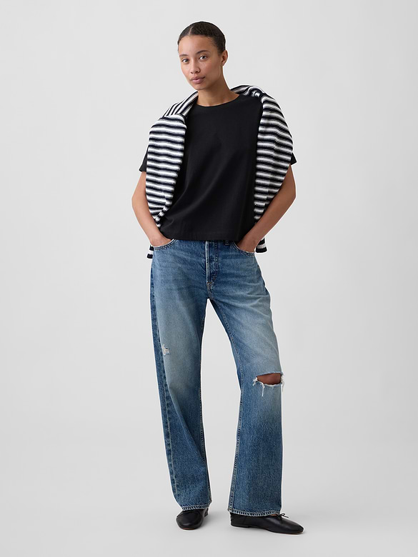 Boxy Crewneck T-Shirt