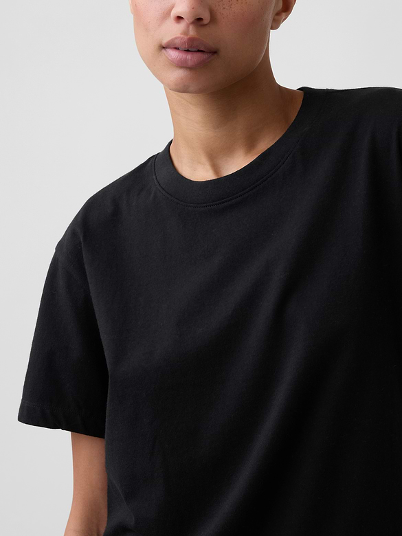 Boxy Crewneck T-Shirt