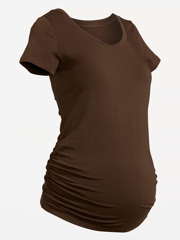 Maternity Scoop-Neck T-Shirt