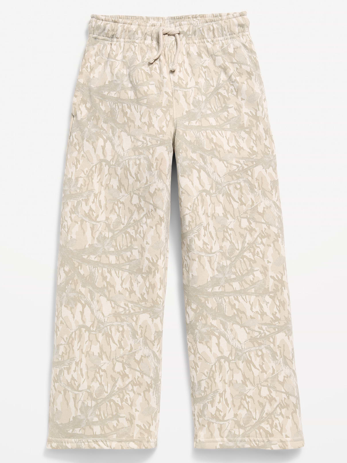 L'image numéro 1 présente Pantalon en coton ouaté coupe très généreuse pour garçon