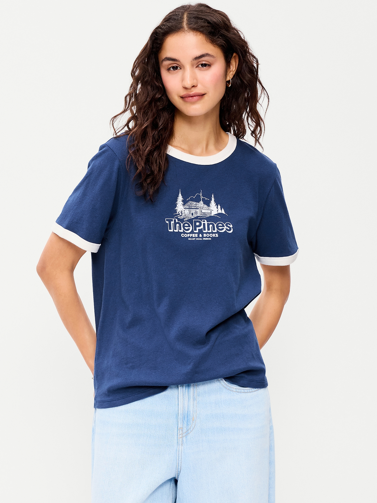 トップス everyone petit tee NAVY EveryWear Crew-Neck T-Shirt | Old Navy