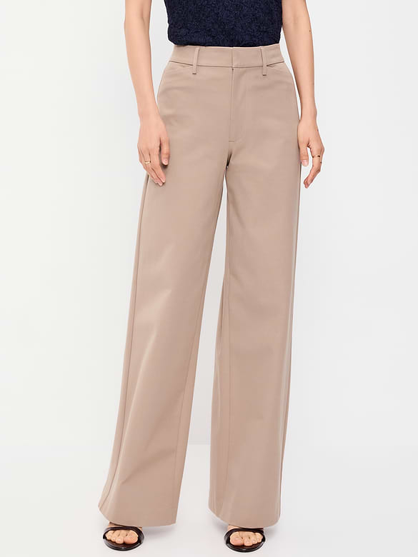 High-Waisted Pixie Super Wide-Leg Pants