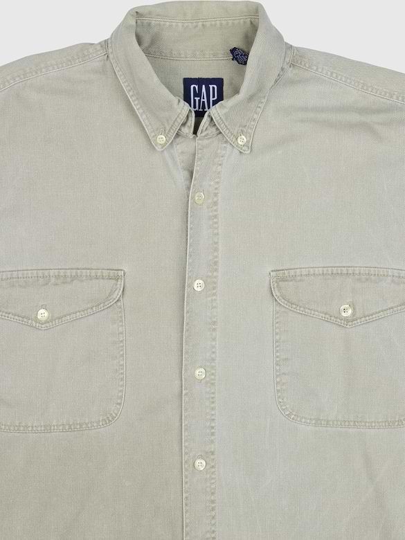 GapVintage Mens 90s Woven Shirt - XL