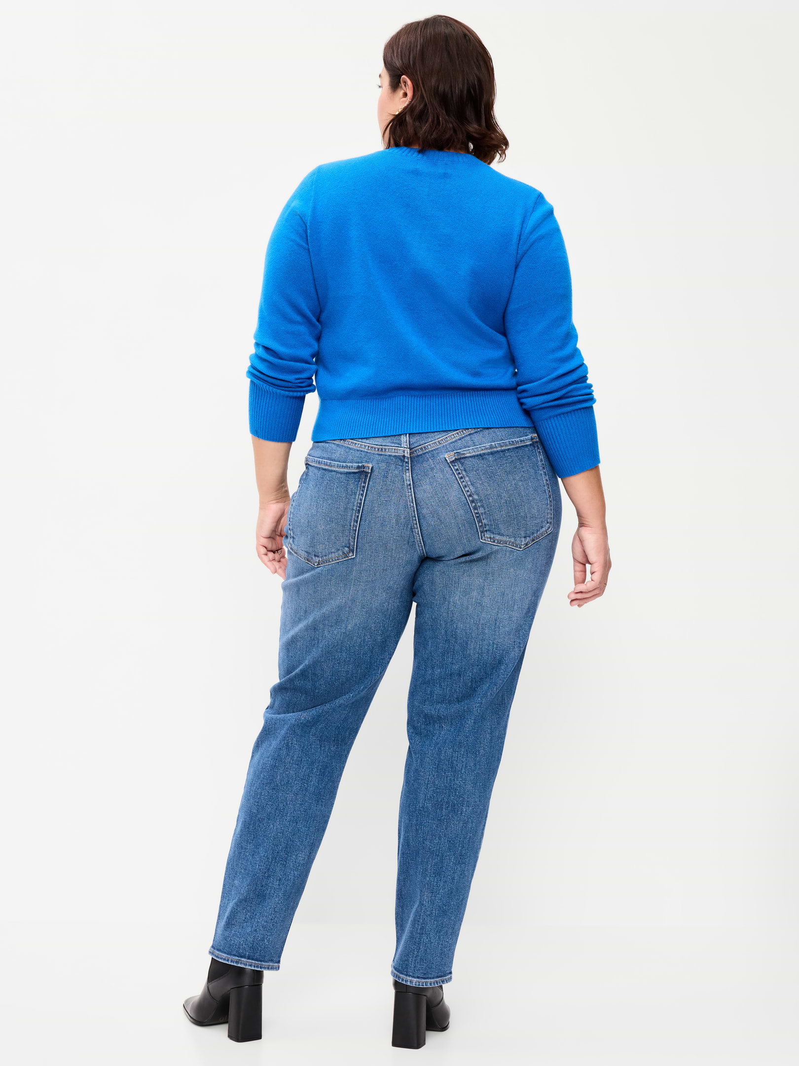 L'image numéro 8 présente Jean OG droit à taille haute longueur cheville