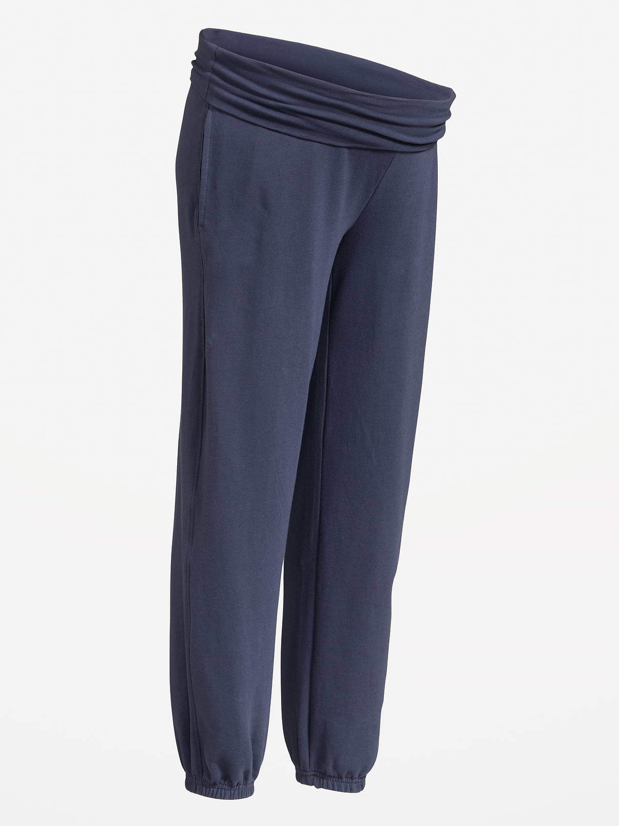 Image number 2 showing, Maternity Rollover-Waist Fleece Jogger