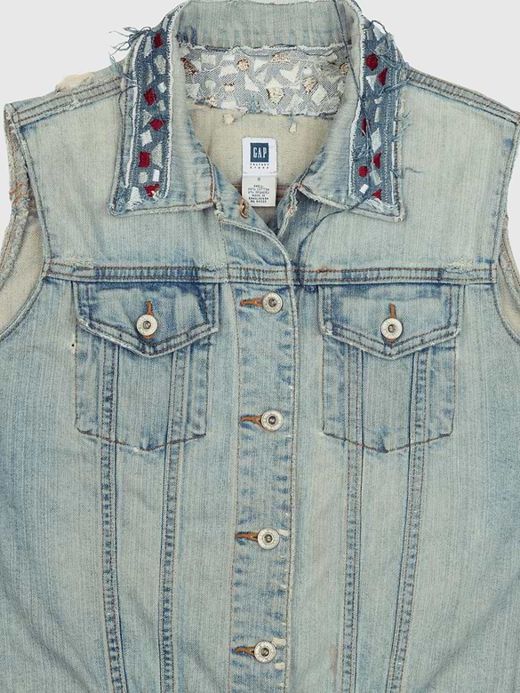 GapVintage Womens 2000s Vest - S