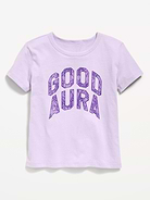 Image number 1 showing, Short-Sleeve Graphic T-Shirt for Girls