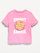 Image number 1 showing, Short-Sleeve Graphic T-Shirt for Toddler Girls