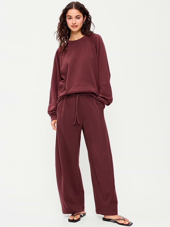 Mid-Rise SoComfy Barrel Sweatpants
