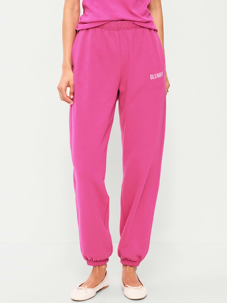 Image number 2 showing, High-Waisted Cinched-Ankle Sweatpants