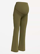 L'image numéro 2 présente Legging évasé StudioSmooth à panneau couvrant de maternité