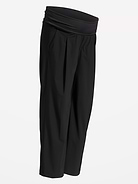 Image number 2 showing, Maternity Rollover-Waist SleekTech Trouser Pants