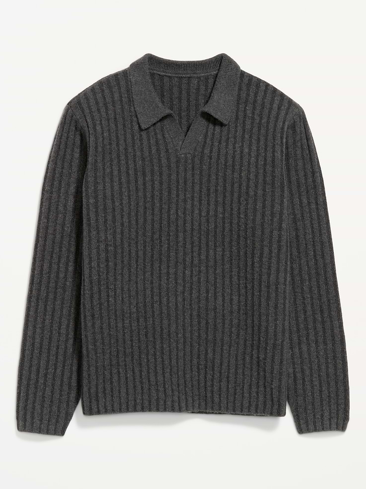 Image number 4 showing, Long-Sleeve Polo Sweater