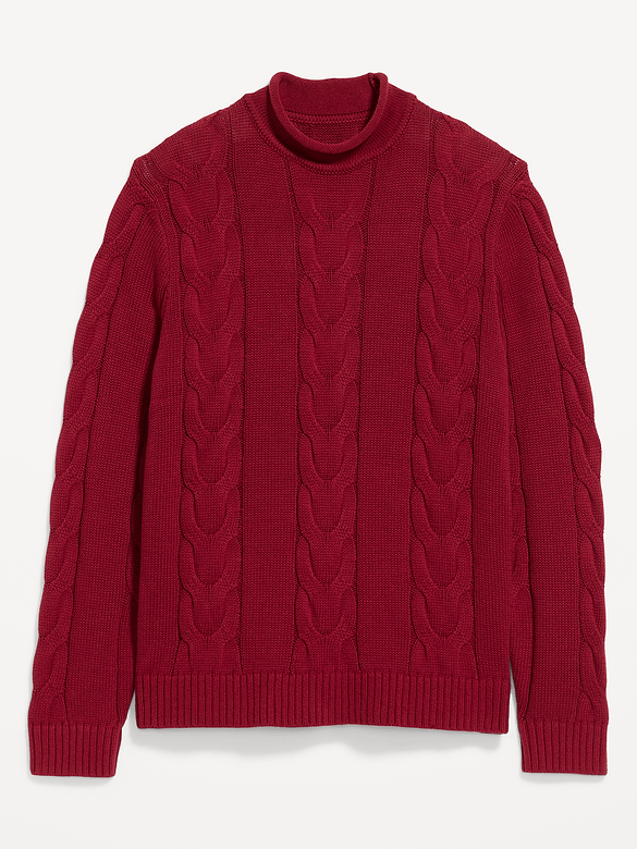 Loose Cable-Knit Sweater