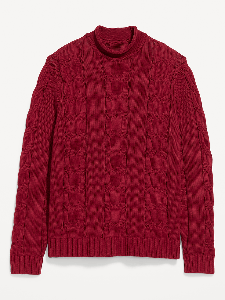 Image number 4 showing, Loose Cable-Knit Sweater