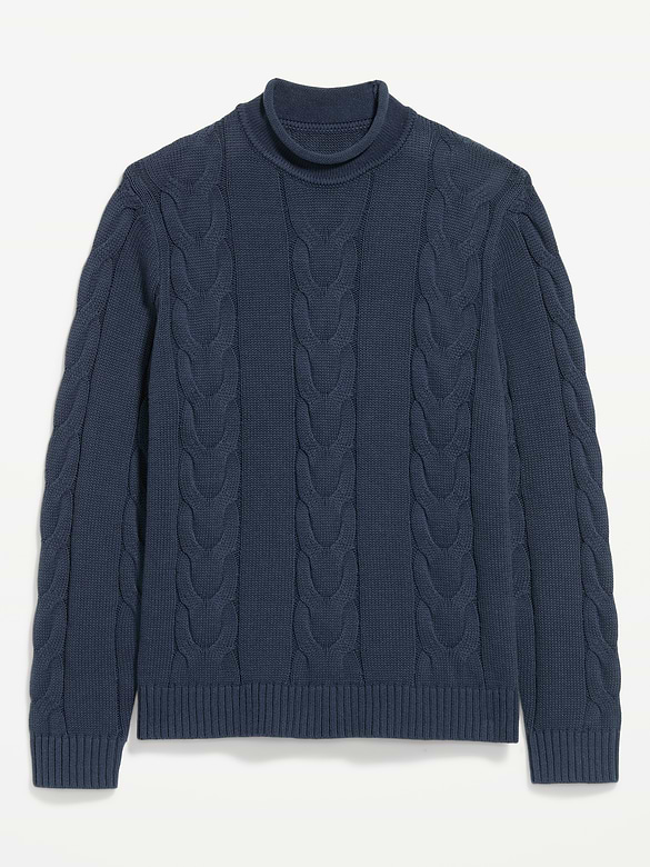 Loose Cable-Knit Sweater