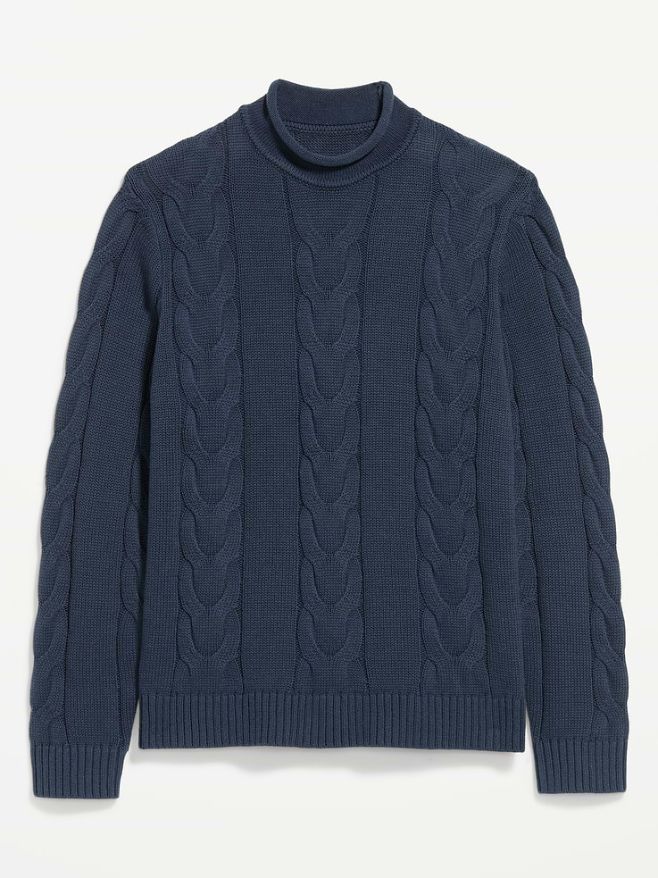 Image number 4 showing, Loose Cable-Knit Sweater