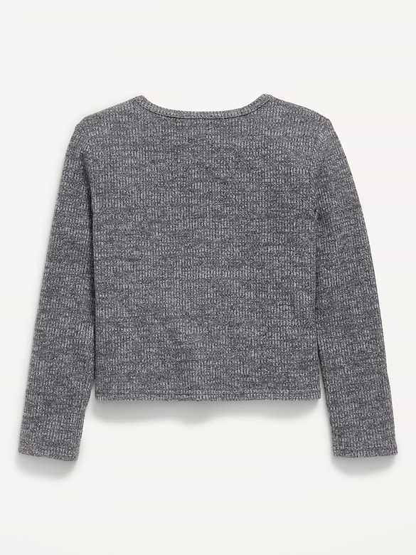 CozePlush Cardigan Sweater for Girls
