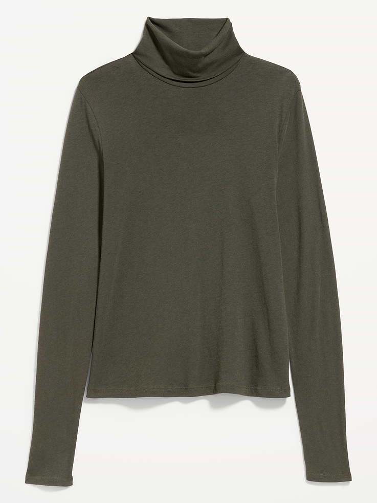 Image number 4 showing, Slim-Fit Ribbed Turtleneck