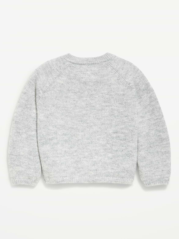 Graphic Cardigan Sweater for Toddler Girls