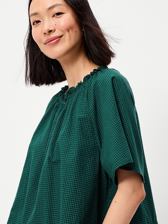 Loose Short-Sleeve Top