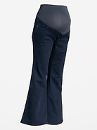 Image number 2 showing, Maternity Full-Panel Flare Leg Jeans