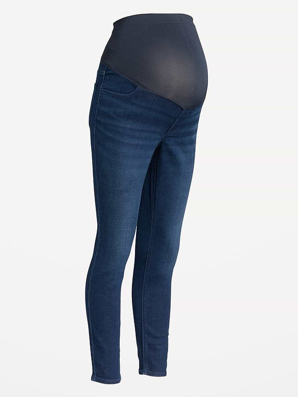 Maternity Full-Panel Wow Skinny Jeans