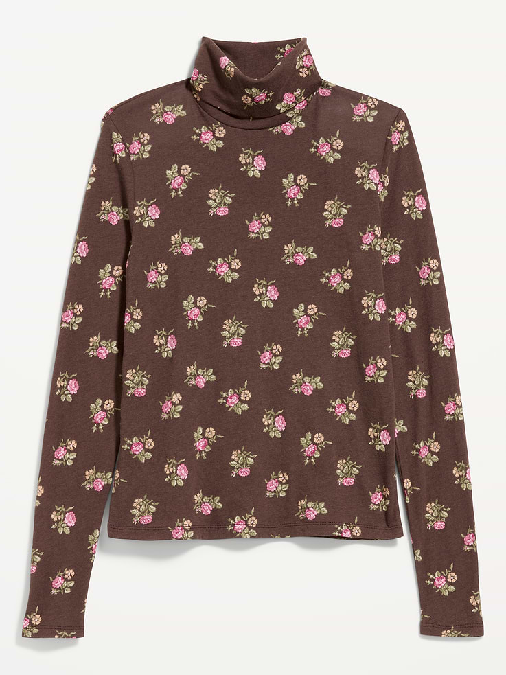 Image number 4 showing, Slim-Fit Printed Turtleneck