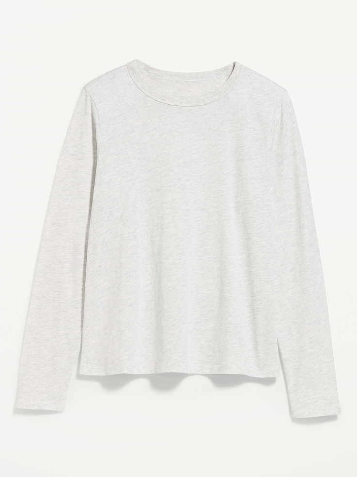 Image number 4 showing, EveryWear Long-Sleeve Crew-Neck T-Shirt